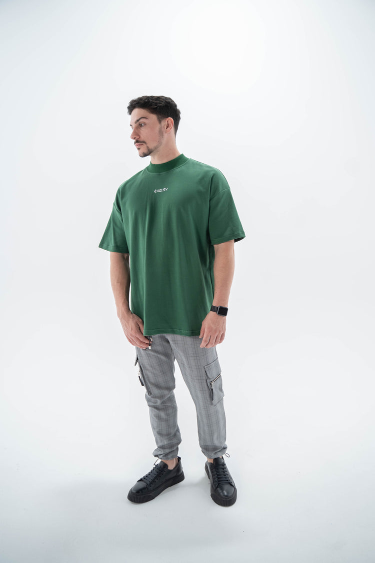 Green Classic Logo T-Shirt - EXCLSV