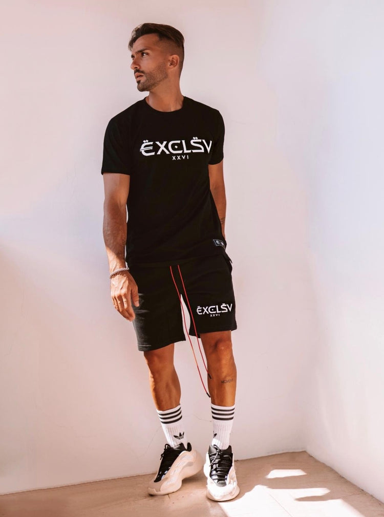 White Variation Logo T-Shirt - EXCLSV