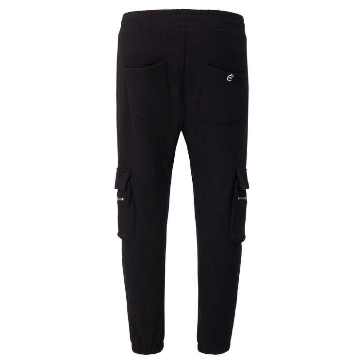 Black Cargo Joggers (Pre-Order) - EXCLSV