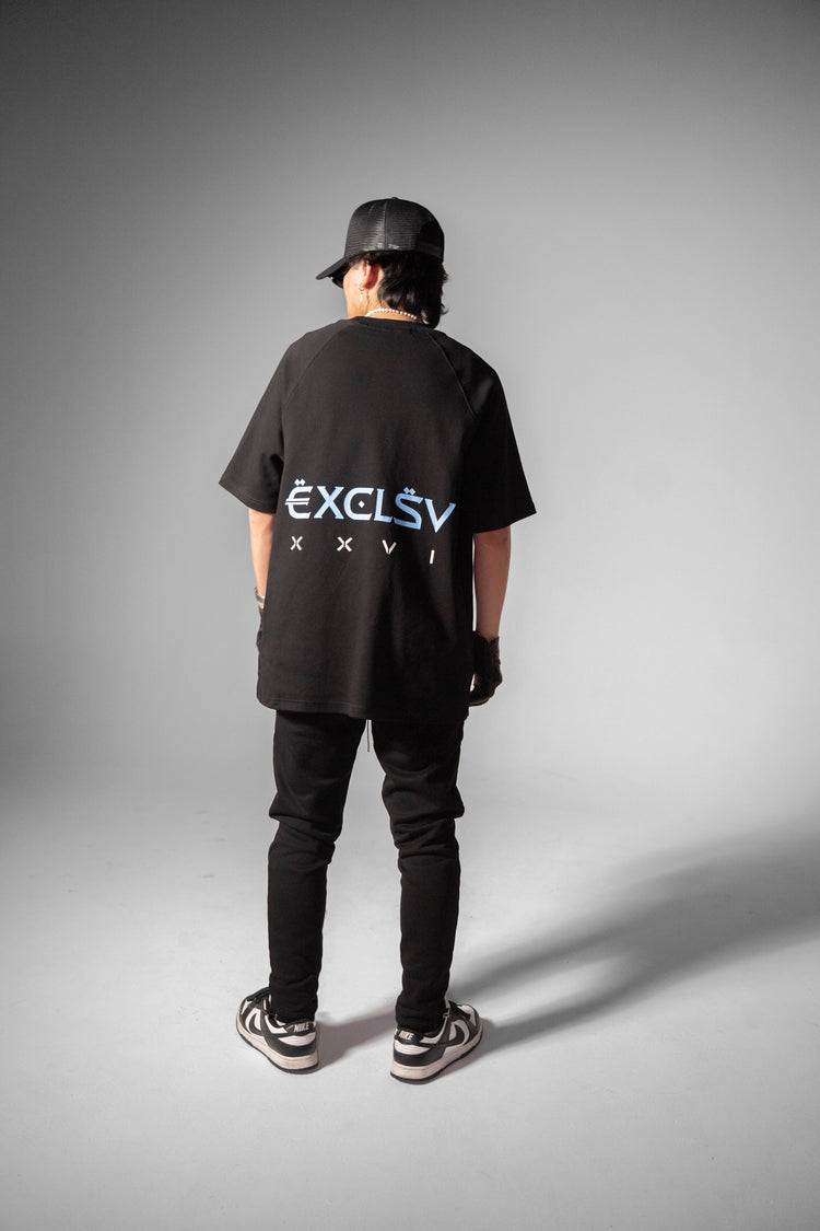 Blue Logo Club T-Shirt - EXCLSV