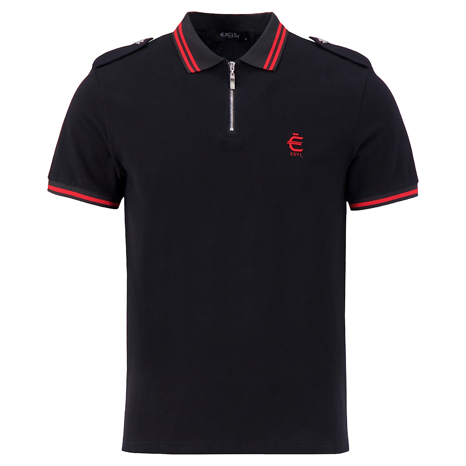 EXCLSV Zip Up Polo