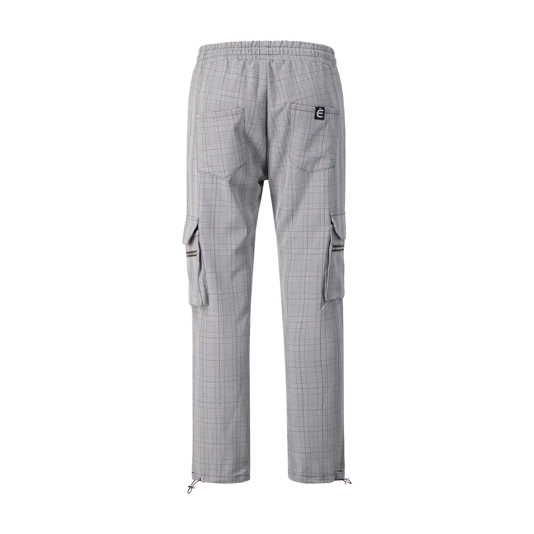 Grey Plaid Cargo Pants – EXCLSV XXVI