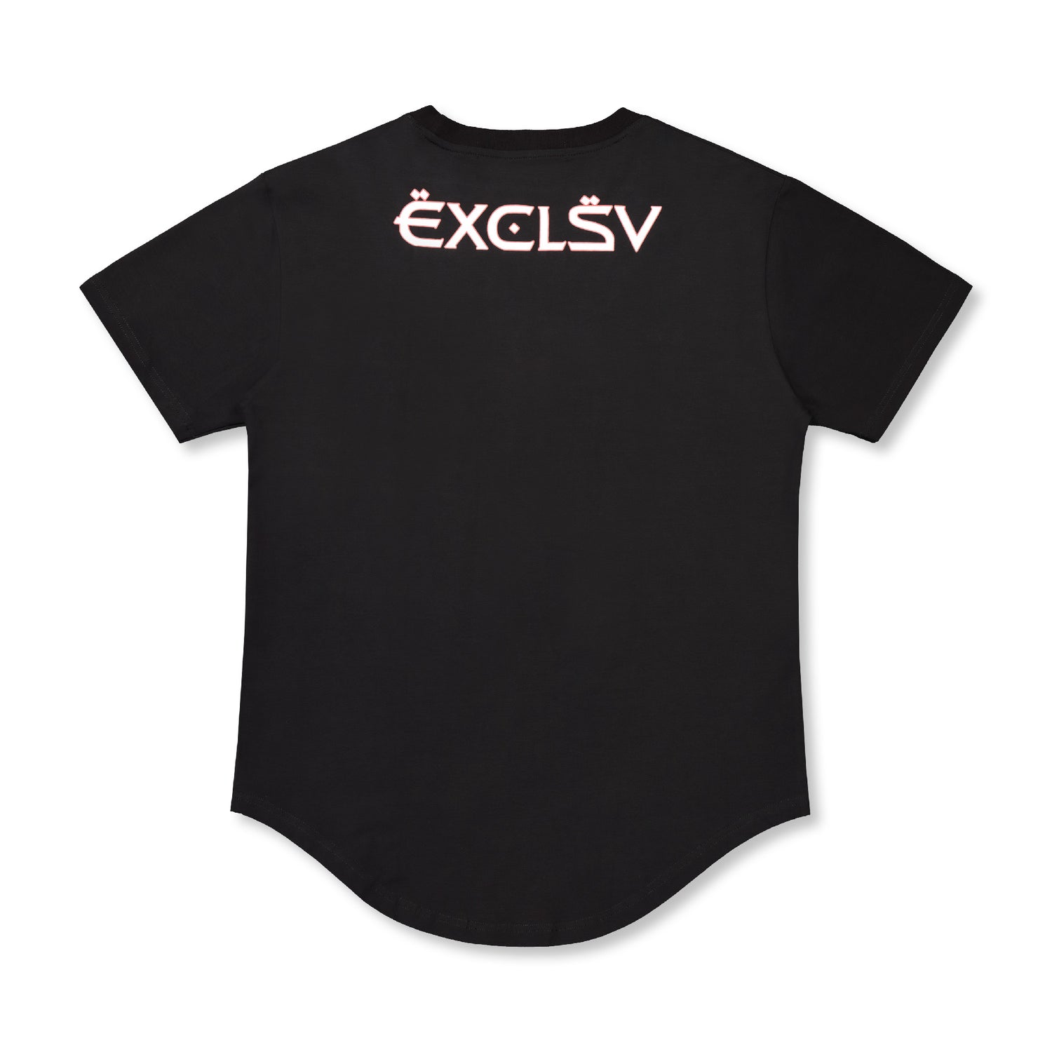 Black Oversized Logo T-Shirt - EXCLSV XXVI